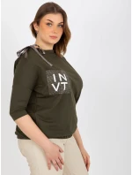 Dámská halenka EM BZ HW 20 478.42P khaki - FPrice