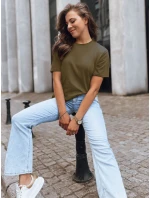 Dámské tričko MAYLA II tmavě zelené FashionStreet RY1736