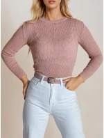 Dámský svetr AURINA light pink FashionStreet MY1387