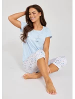 Pyžamo Cornette 466/344 Delicate kr/r třídílné S-2XL