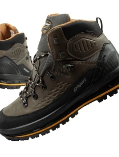 Grisport Grigio pánské trekové boty kožené nepromokavé kotníkové boty