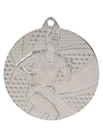 Stříbrná medaile - běh - ocelová medaile