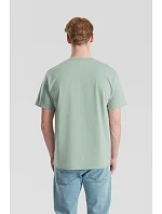 Fruit of the Loom Pure Cotton T Tričko z těžké bio bavlny 16.1362 mountain blue Fruit of the Loom Pure Cotton T Tričko z těžké bio bavlny 16.1362 mountain blue
