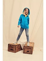 Fruit of the Loom Classic Kids Sweat Jacket Dětská mikina s kapucí 16.2045 heather grey Fruit of the Loom Classic Kids Sweat Jacket Dětská mikina s kapucí 16.2045 heather grey