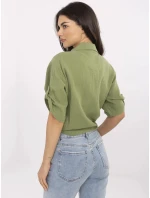 Košile DHJ KS 8595 1.66 khaki