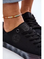 Dámské tenisky s barevnou platformou Big Star LL274239 Černá Dámské tenisky s barevnou platformou Big Star LL274239 Černá