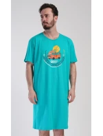 Pánská noční košile s krátkým rukávem Adventure Pánská noční košile s krátkým rukávem Adventure
