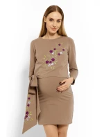 Těhotenské šaty model 113210 PeeKaBoo Těhotenské šaty model 113210 PeeKaBoo