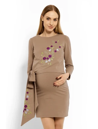 Těhotenské šaty model 113210 PeeKaBoo Těhotenské šaty model 113210 PeeKaBoo