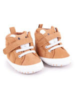 Yoclub Dětské chlapecké boty OBO-0197C-6800 Brown