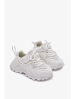 Dětské sportovní sneakers Tilvianea – bílé
