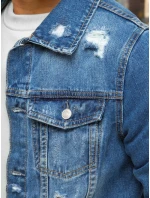 Pánská modrá džínová bunda FashionStreet TX3633