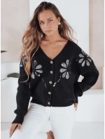 Dámský kardigan KERINDA černý FashionStreet MY2502