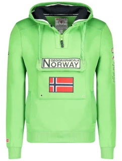 Geographical Norway sweatshirt Gymclass 054 Pop M WW4181H/GN-Flashy green pánské