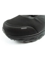 Lee Cooper pánské zimní trekové boty zateplené nepromokavé černé