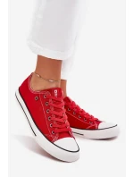 Dámské Nízké Tenisky Big Star DD274A234 Červené