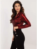 Halenka DHJ BZ 15268.30 tmavě červená