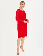 Dámské šaty Gabriella červená - Potis & Verso Dámské šaty Gabriella červená - Potis & Verso