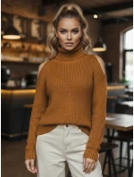 Dámský svetr ARIEL žlutý FashionStreet MY1707 Dámský svetr ARIEL žlutý FashionStreet MY1707