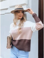 Dámský svetr SERENE coffee FashionStreet MY1978