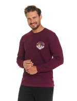 Pánské pyžamo 7139 wine plus - Doctornap Pánské pyžamo 7139 wine plus - Doctornap