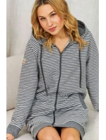 Dámský župan 5246 dark grey - Doctornap