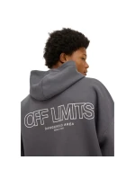 Yourturn unisex mikina s kapucí šedá PO1950124C