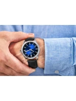 Pánské safírové černo-modré hodinky Giewont Elegance GW5160-A3 Pánské safírové černo-modré hodinky Giewont Elegance GW5160-A3