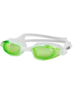 Bílé a zelené plavecké brýle Aqua-Speed Marea