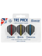 Brány Tri Pack Supergrip 3x3 peří HS-TNK-000013294