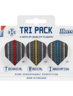 Brány Tri Pack Supergrip 3x3 peří HS-TNK-000013294