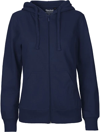 Neutral O 83301 Dámská mikina s kapucí z bio bavlny 77.8331 navy Neutral O 83301 Dámská mikina s kapucí z bio bavlny 77.8331 navy