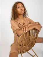 Šaty DHJ SK 16328.33 camel Šaty DHJ SK 16328.33 camel