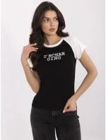 Tričko NM TS V7939.50 černé a bílé