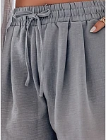 Dámské šortky RELAX TIME grey FashionStreet SY0460 Dámské šortky RELAX TIME grey FashionStreet SY0460