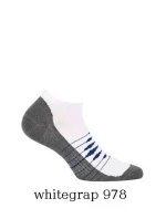 Pánské kotníkové ponožky Wola Sportive W91.1N3 Ag+ vzor