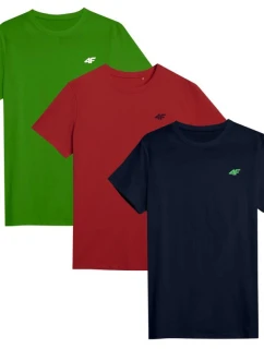 Trička 4F M 4FWSS25TTSHM3956-90S pánské