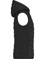 Daiber JN 1327 Dámská strečová fleecová vesta 02.1327 black/black