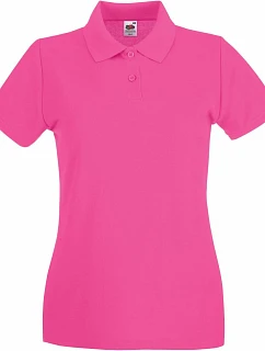 Fruit of the Loom Lady-Fit Premium Polo Dámské piqué polo 16.3030 fuchsia