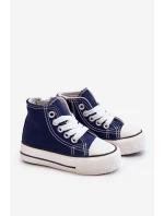 Dětské Vysoké Tenisky námořnická modrá Filemon