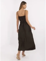 Šaty MI SK A6401.00 tmavě hnědé