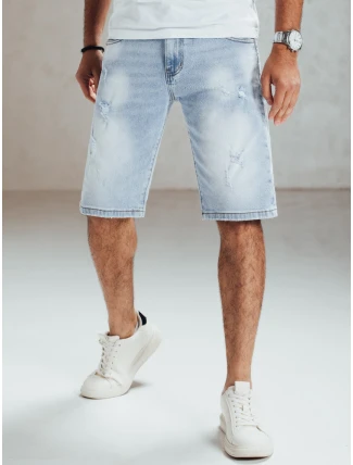Pánské modré džínové šortky FashionStreet SX2568
