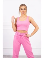 Bavlněná 3dílná sada světle růžová Bavlněná 3dílná sada světle růžová