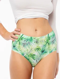 Kalhotky EXOTICO simple maxi zelené - Julimex