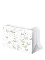 Peacock bag T-18 Set 4 White A'5