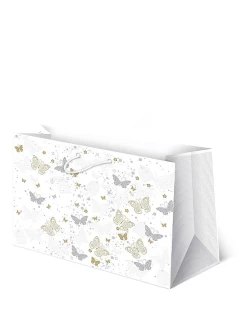 Peacock bag T-18 Set 4 White A'5