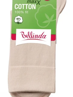 Dámské bavlněné ponožky COTTON MAXX LADIES SOCKS - BELLINDA - bílá
