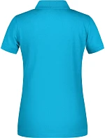 Daiber JN 873 Dámské pracovní bio piqué polo 02.0873 turquoise