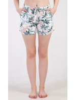 Dámské pyžamové šortky Listy