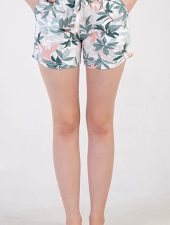 Dámské pyžamové šortky Listy